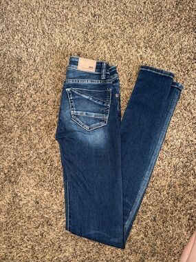 BKE Dark Blue Skinny Stretch Jeans